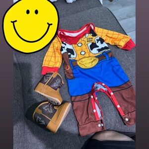 Baby Woody costume 2 pcs